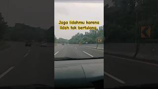 Jga lidahmu karena lidah tak bertulang music quotes shorts [upl. by Ellon]