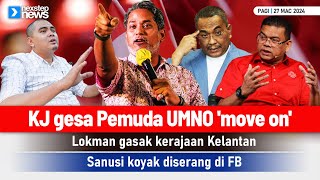 GEMPAR KJ sound Akmal move on  Lokman gasak kerajaan Kelantan  Sanusi koyak diserang di FB [upl. by Boatwright1]