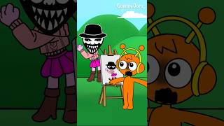 Incredibox Sprunki Help Pinki redraw her body parts sprunki animation trend [upl. by Emor]