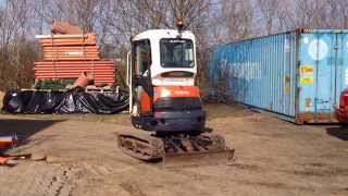 Kubota U20 3V 22 tons minigraver [upl. by Neeuq]