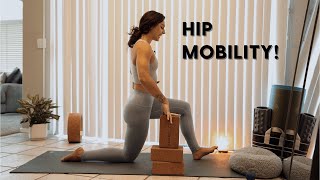 15 minute HIP MOBILITY [upl. by Ylloh677]