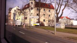 Chemnitz Tram CVAG Linie 5 Hutholz  Gablenz Variobahn Prototyp Wagennr 601 [upl. by Chrissy502]