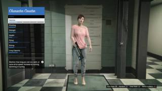 How to start up a GTA Online character part 1 brief creation and stats [upl. by Yedoc]