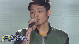 Michael Pangilinan sings Pare Mahal Mo Raw Ako on ASAP [upl. by Zoa537]