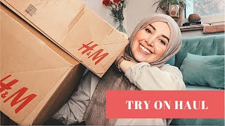 HampM TRY ON HAUL Januar 2021  Fashion  Home Deco  Hijabflowers [upl. by Mccallum]