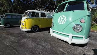 Bulli Brigade Spring Meet 2024 VW Bus Show unedited walkthrough [upl. by Nevah]