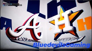 Online Rated Match  Braves vs Astros [upl. by Rocray]