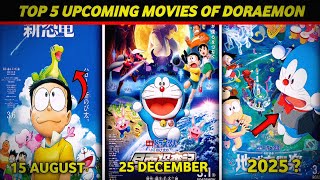 Top 5 Upcoming Movies of Doraemon  Doraemon New Movies released date [upl. by Jerrome]