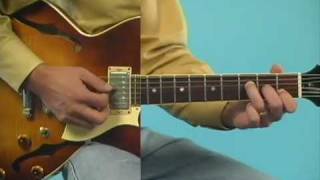 Jazz Guitar Lesson 1625 Comping Style [upl. by Risteau]