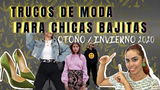 TIPS DE MODA PARA CHICAS BAJITAS  OTOÑO INVIERNO 2020 [upl. by Pigeon]