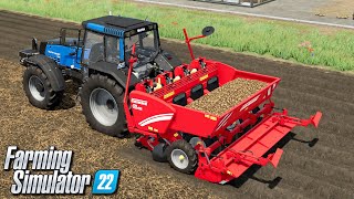 Sadzenie ziemniaków  Farming Simulator 22  28 [upl. by Robaina]