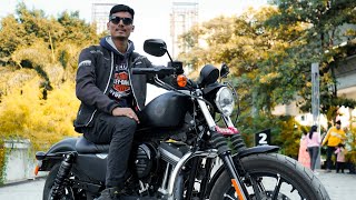 Harley Davidson IRON 883  Most Affordable Harley in India [upl. by Aenil]