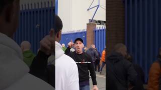 Evertonian confronts Fulham Fan 😱 [upl. by Waring]