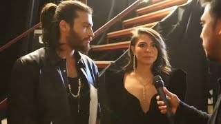 Can Yaman amp Demet Özdemir O Ses Türkiye ♦ Performans Sonrası Röportajı  2019 Yılbaşı Özel [upl. by Atreb]