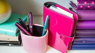 Filofax Organizer Overview [upl. by Aihsekram]