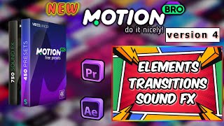 Motion Bro 4Free Seamless Transitions For Premiere ProHow to install plugin and presets pack [upl. by Akerdna96]