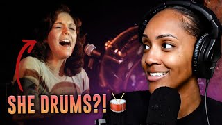 FIRST TIME REACTING TO  Karen Carpenter Drum Solo [upl. by Salina]