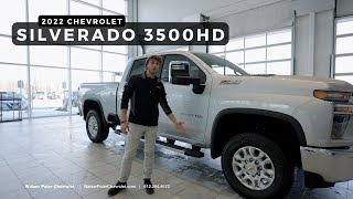 2022 Chevrolet Silverado 3500HD LTZ  HeavyDuty Features and Walkaround [upl. by Amitaf]