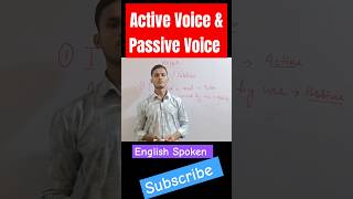 Active Voice And Passive Voice voice english grammar vocabulary shorts trending video ssc [upl. by Haven647]