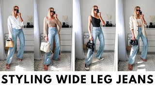 WIDE LEG JEANS for Women  How to Wear Wide Leg Jeans  Summer 2020  How to Style Wide Leg Jeans [upl. by Ecerahs]