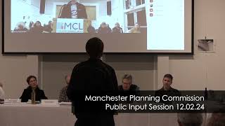 Manchester Planning Commission 120224 [upl. by Cheng7]