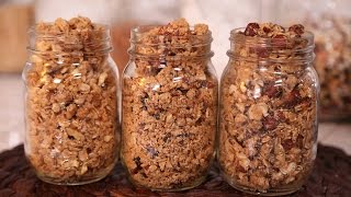 Granola 3 Delicious Ways [upl. by Retxab]