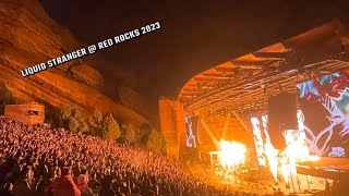 LIQUID STRANGER  WAKAAN ROCKS  Live Set  Red Rocks 2023 [upl. by Adiarf804]