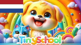 Regenboog Avontuur amp De Vermiste Puppies  Kinderen Voorleesboek  TinySchool [upl. by Signe]