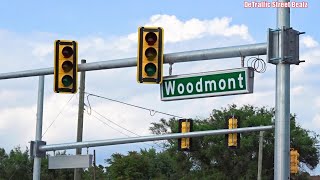 New Traffic Lights Installed Before Upgrade  Warren amp Woodmont [upl. by Ruyam]