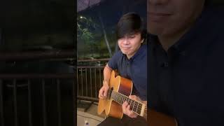 Sining Cover  Acoustic Solo Lekato Looper Pedal [upl. by Ashely]