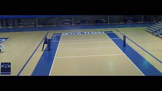 Boys Town High School vs Douglas County West Reserves Volleyball [upl. by Anniken]