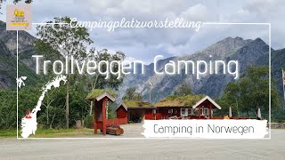 Trollveggen Camping  Norway  DJI MINI 2 Droneshots visitnorway djimini2 [upl. by Lewison]