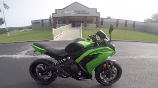 2014 KAWASAKI NINJA 650 WALKAROUND  SOUND CLIP [upl. by Clarhe549]