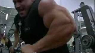 Jay Cutler Triceps Pushdown [upl. by Siuqramed]