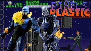 NECA Toys 16Bit Video Game RoboCop vs The Terminator Figures Video Review From Pixels to Plastic [upl. by Lem]