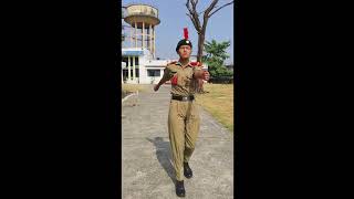 RDC return cadet  NCC Drill Demo for selection [upl. by Anirt]