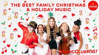 MusicClubKids The Best Family Christmas amp Holiday Music  One Hour Clean [upl. by Eiresed]