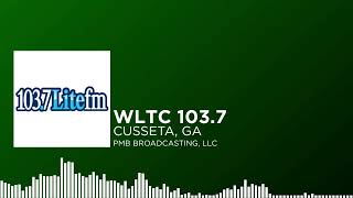 WLTC Cusseta GA quot1037 Lite FMquot Legal ID Christmas Music11424 [upl. by Knitter]