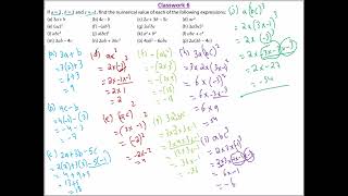 Grade 8 maths Algebra part 1 notes  video 7 [upl. by Acinimod]