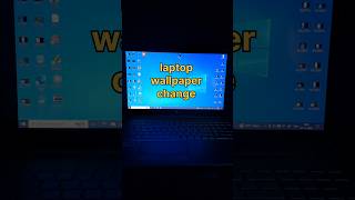 Laptop me wallpaper change kaise kare  how to change wallpaper on windows 10 [upl. by Retsam570]