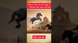 Where did Maharana Pratap get such a brave and powerful horse Chetakfacts maharanapratap shoart [upl. by Sherwynd982]