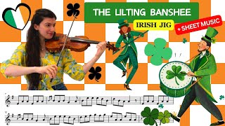 quotThe Lilting Bansheequot Irish Jig  Violin Tutorial  sheet music PDF [upl. by Devy]