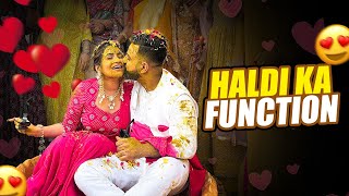 HALDI CEREMONY❤️✨ Finally Were Getting Married💍  WEDDING VLOG NO 2  RAJATSWATIVLOGS [upl. by Eissalc]