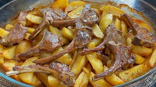 La ricetta preferita da tutti Costolette di agnello con patate al forno [upl. by Nnitsuj]