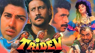 Tridev Full Movie  Naseeruddin Shah  Sunny Deol  Jackie Shroff  Madhuri Dixit  Facts and Review [upl. by Yenhpad]