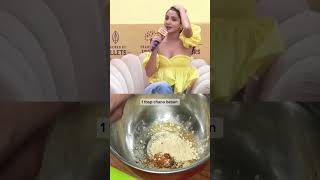 Anushka Sharma favourite food Baingan bhaja recipe  shorts recipe viral foodie trending [upl. by Ivory]