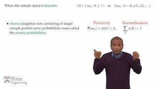 Lecture 61 c Characterising chance in discrete spaces — Probability  Santosh S Venkatesh [upl. by Kellyn]