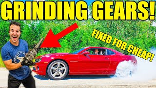 I Paid 10k Less For A Camaro SS With A Bad Manual Transmission Fixed It For DIRT CHEAP DIY STYLE [upl. by Neyuh]