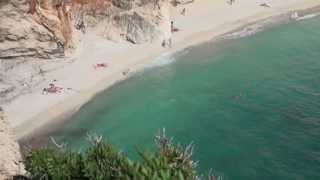 Porto Katziki dream beach Levkas Lefkada Greece [upl. by Eniffit109]