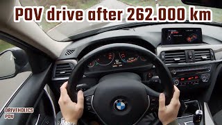 2013 BMW F31 320d xDrive Touring POV test drive  commute to work  0100kmh [upl. by Fornof207]